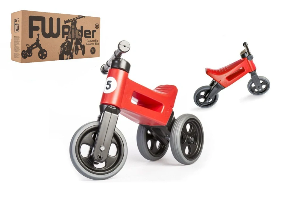 Odrážedlo FUNNY WHEELS Rider Sport červené