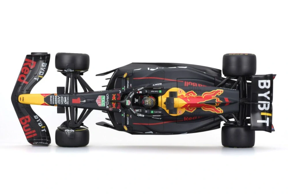Bburago 1:18 Formule F1 Oracle Red Bull Racing RB19(2023) nr.1 Max Verstappen s řidičem