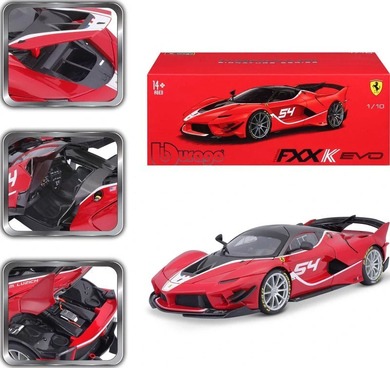 Bburago 1:18 Ferrari Signature series FXX-K EVO No.54 (red)