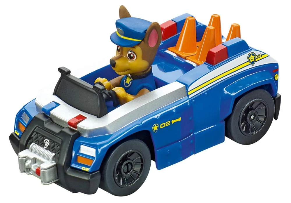 Autodráha Carrera First Paw Patrol/Tlapková Patrola 2,4m plast +2 auta na bat. v krabici 50x30x7cm