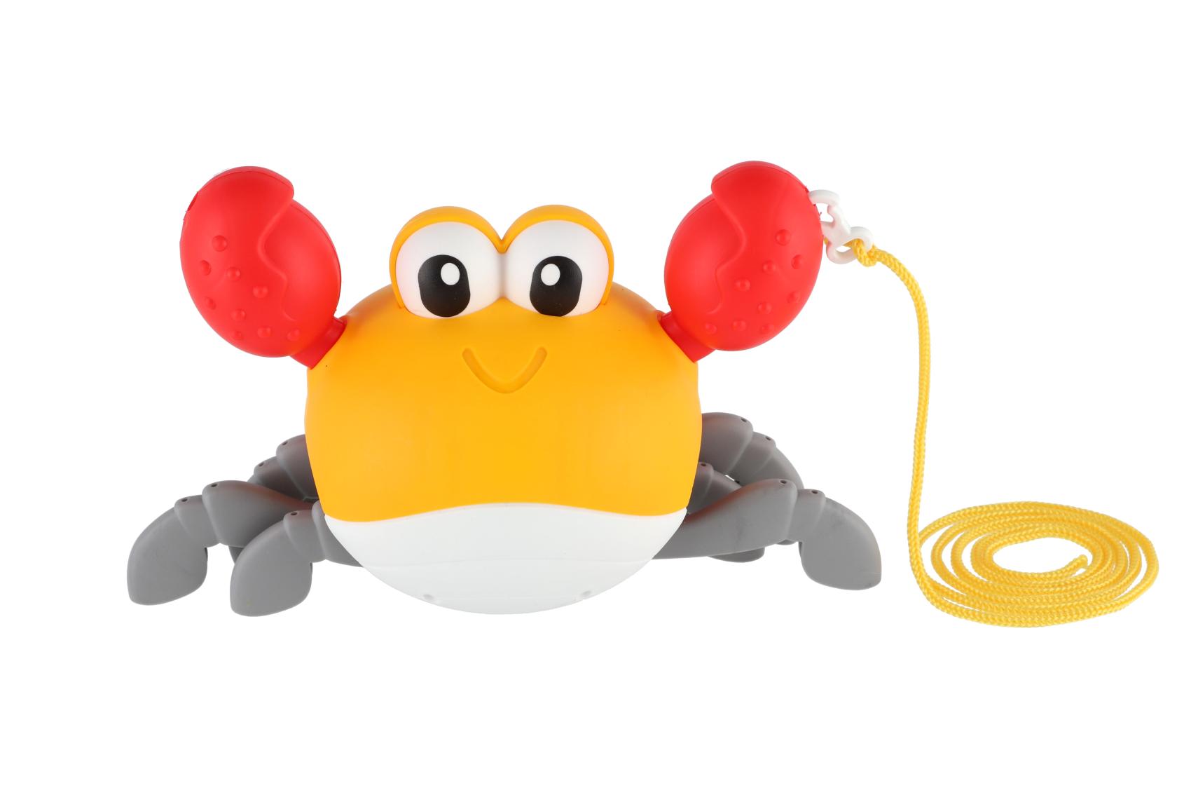 Krab lezoucí na natažení plast 20x12cm 2 barvy