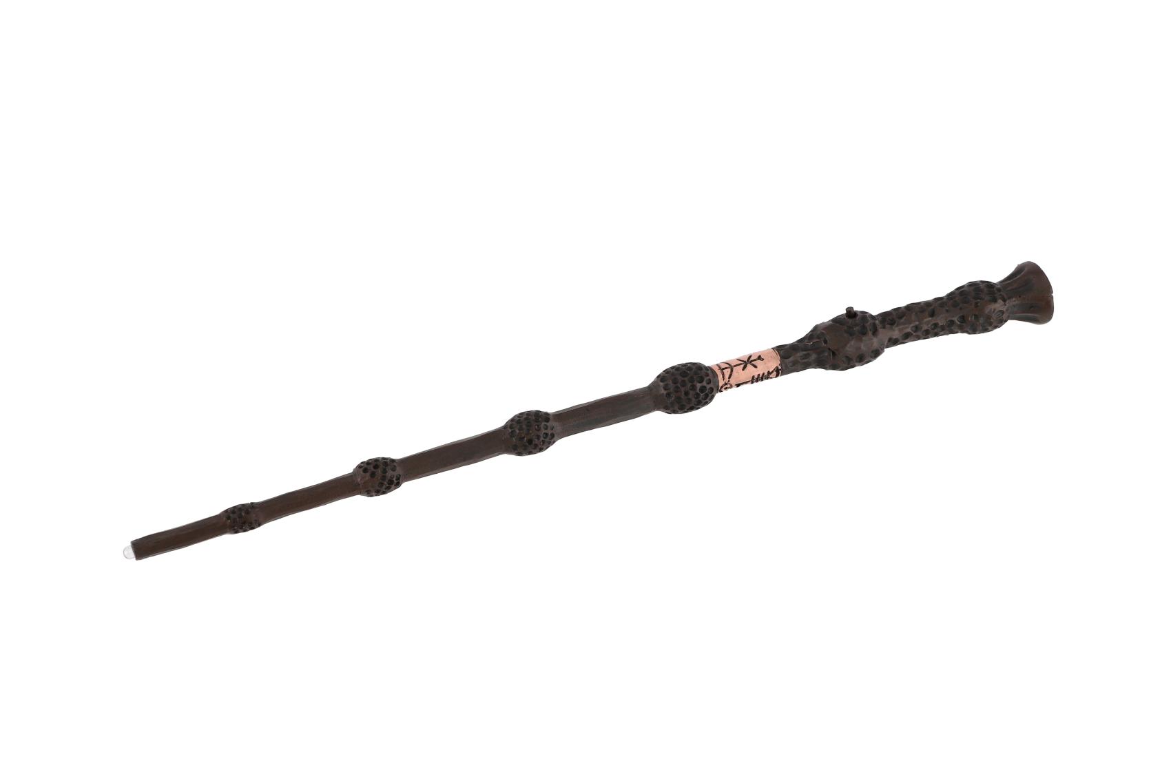 Kouzelnická hůlka bezová velká svítící 38cm Harry Potter na baterie v krabici 9x39x4cm