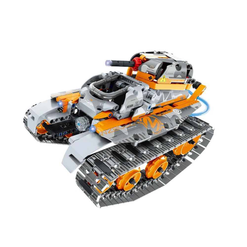 Stavebnice iM.MASTER 4v1 programovatelný tank RC plast 2,4GHz