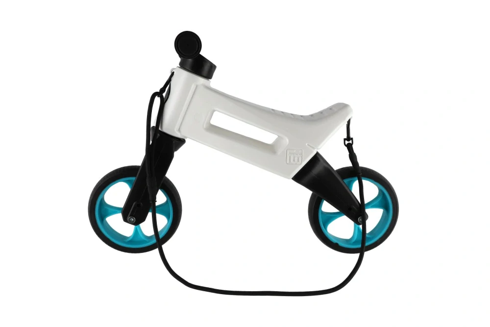 Odrážedlo FUNNY WHEELS Rider SuperSport bílé/tyrkys