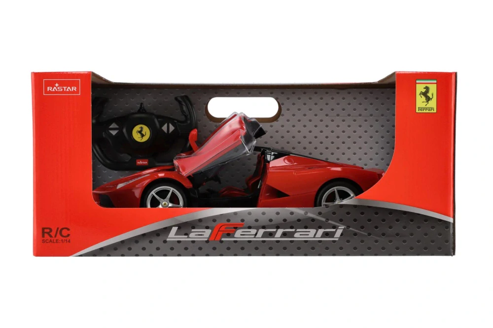 Auto RC LaFerrari RASTAR plast 32cm 2,4GHz na dálk. ovládání na baterie v krab. 43x19x23cm