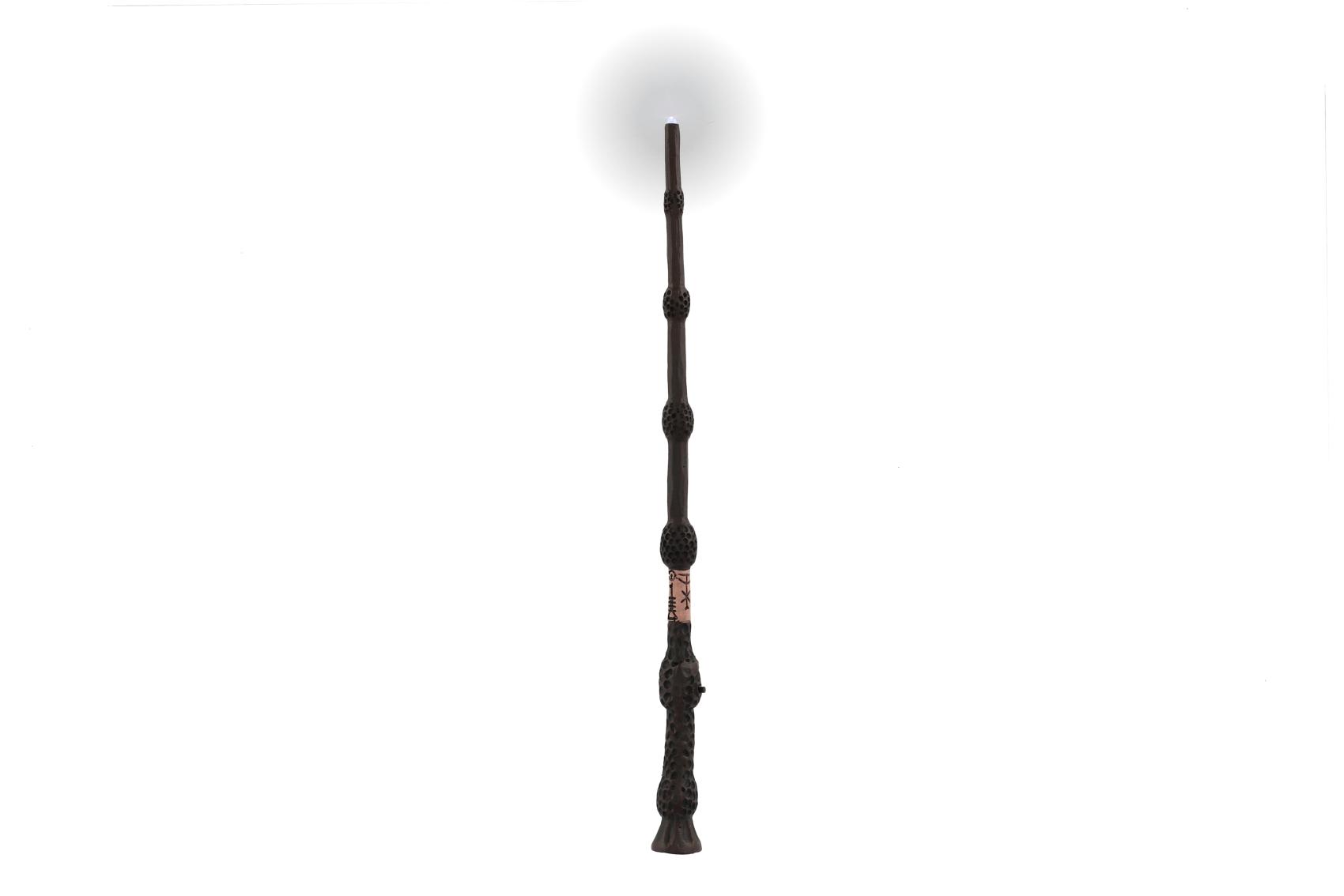 Kouzelnická hůlka bezová velká svítící 38cm Harry Potter na baterie v krabici 9x39x4cm