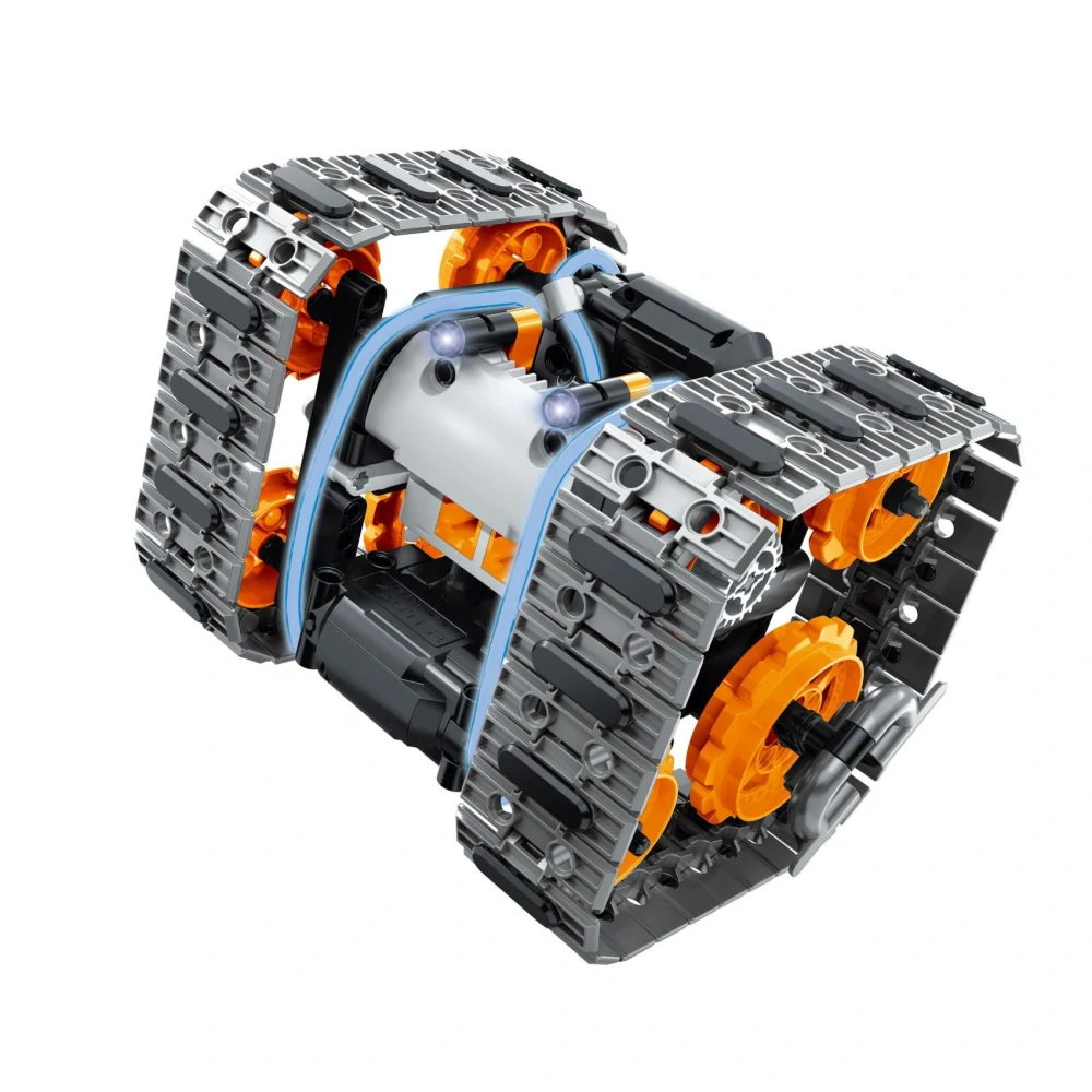 Stavebnice iM.MASTER 4v1 programovatelný tank RC plast 2,4GHz