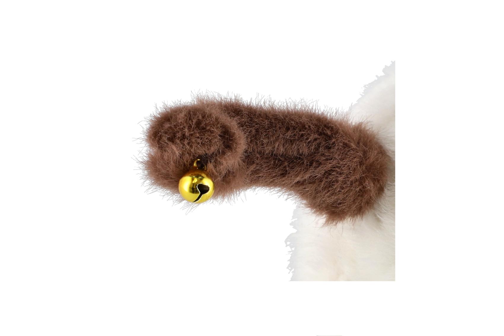Kočka/Kočička na natáhnutí plyš 10cm