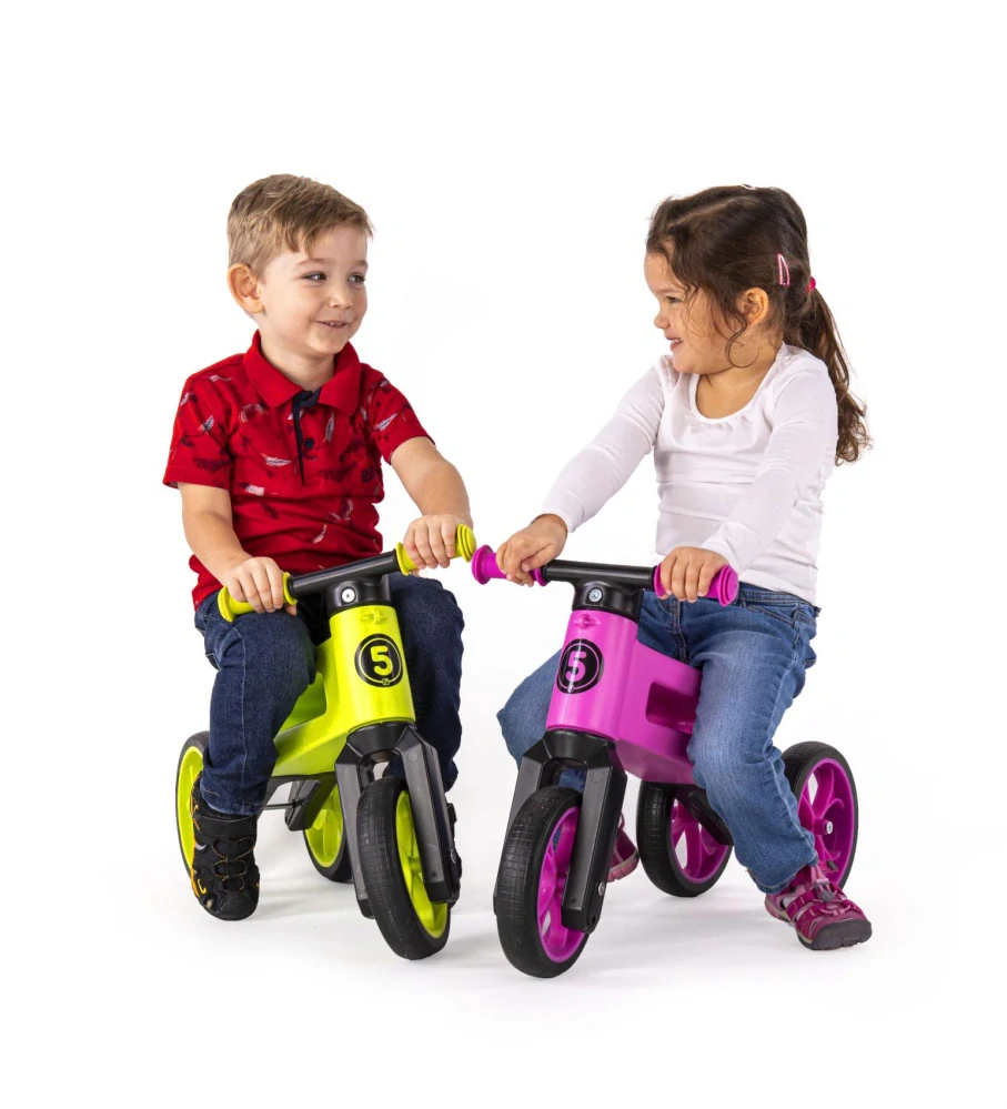 Odrážedlo FUNNY WHEELS Rider SuperSport bílé/oranž
