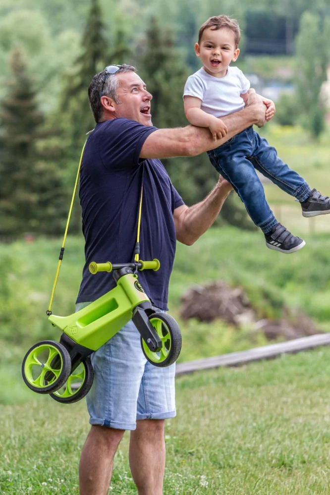 Odrážedlo FUNNY WHEELS Rider SuperSport zelené