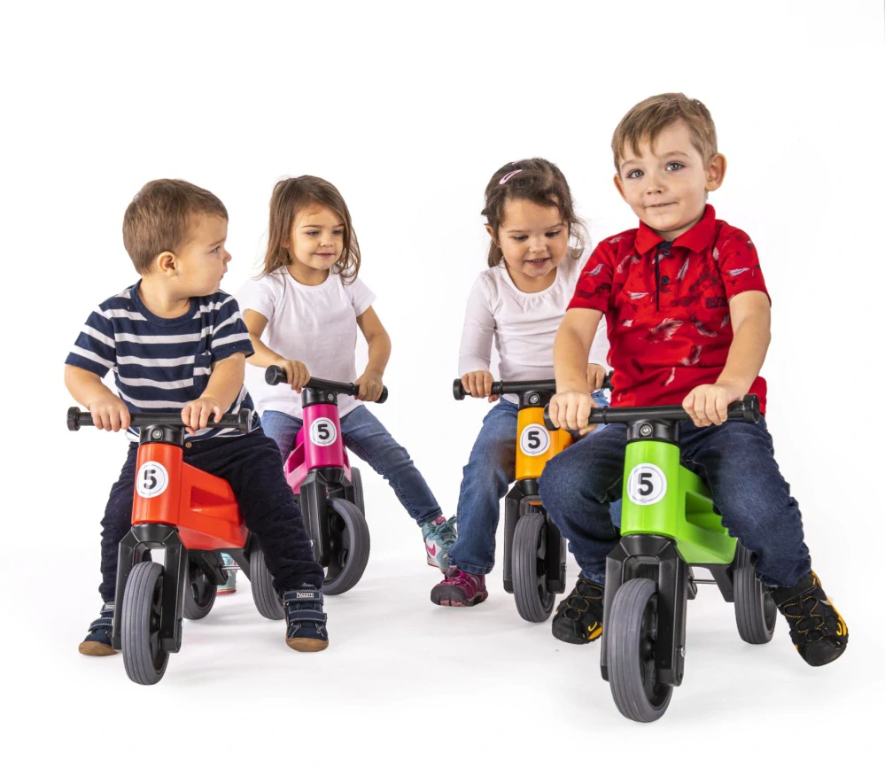 Odrážedlo FUNNY WHEELS Rider Sport červené